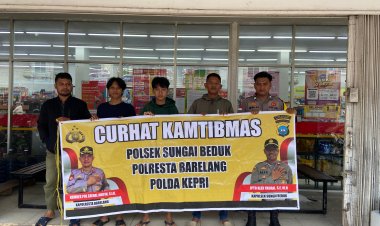 Minggu Kasih Jadi Sarana Polsek Sungai Beduk Dengar Aspirasi Warga Duriangkang