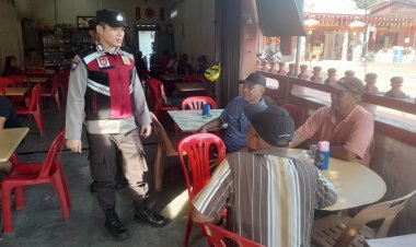Polsek Meral Gencarkan Patroli dan Penyuluhan Cegah Premanisme dalam Ops Pekat Seligi 2025