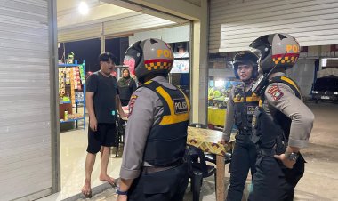 PATROLI BLUE LIGHT DITSAMAPTA POLDA KEPRI, TEGAS CEGAH PREMANISME DI BATAM