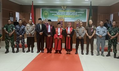 Kapolresta Barelang Hadiri Acara Pengambilan Sumpah, Pelantikan, dan Sertijab Ketua Pengadilan Negeri Batam Kelas IA