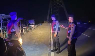 Patroli Dini Hari Sat Samapta Polres Karimun Sasar Premanisme dan Geng Motor