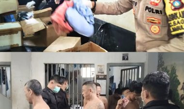 Perketat Pengawasan, Rutan Batam Gelar Razia Gabungan Bersama APH