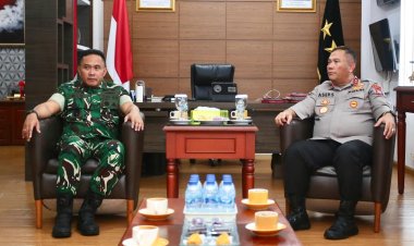 KAPOLDA KEPRI TERIMA KUNJUNGAN SILATURAHMI PANGDAM I/BB DI POLDA KEPRI