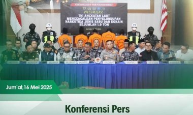 Sinergi TNI AL dan Kejaksaan Gagalkan Penyelundupan 1,9 Ton Sabu di Perairan Kepri