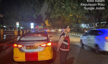 Patroli Malam Satsamapta Polresta Barelang Ciptakan Situasi Aman dan Kondusif di Kota Batam