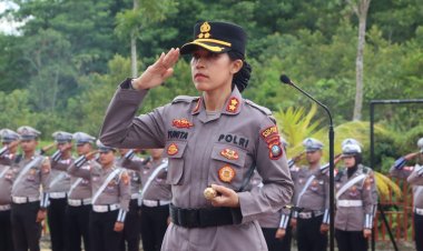 Upacara Memperingati Hari Kebangkitan Nasional Ke-117 Tahun 2025 Polres Bintan