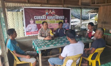 Polsek Buru Gelar Curhat Kamtibmas: Wadah Aspirasi Warga dan Upaya Cegah Kenakalan Remaja