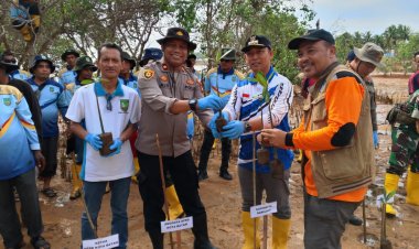 Penanaman Mangrove di Tanjung Bemban: Langkah Nyata Tangkal Abrasi dan Lindungi Ekosistem Pesisir