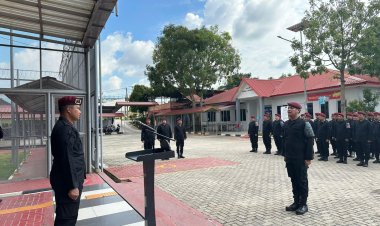 Rutan Batam Tegaskan Komitmen Integritas Lewat Apel Siaga dan Ikrar Bebas Halinar