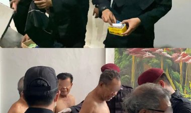 Tegaskan Komitmen Bebas Halinar, Rutan Batam Gelar Razia Gabungan Bersama APH