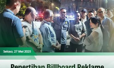 Kejari Batam Turun Tangan Tertibkan Reklame Ilegal di Tengah Kota