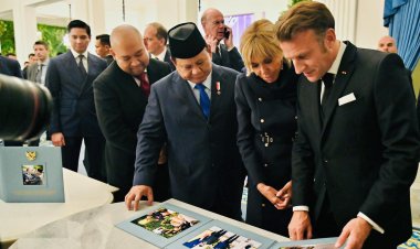 Jamuan Kenegaraan di Istana Negara, Presiden Prabowo Sambut Hangat Presiden Prancis Emmanuel Macron