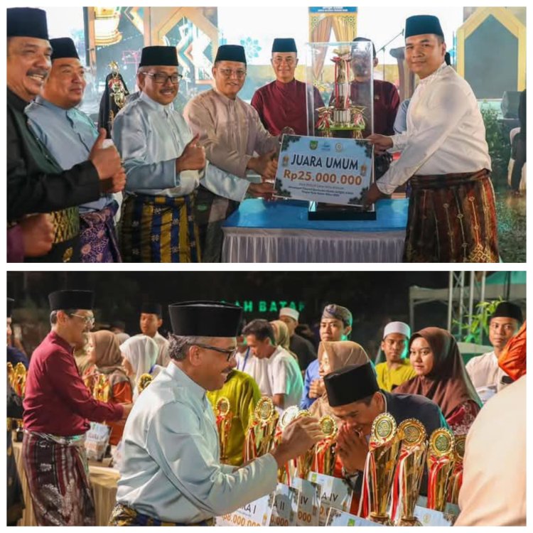 Sekda Batam Jefridin Hamid Hadiri Penutupan MTQH ke-33, Dukung Prestasi dan Pembinaan Generasi Qurani