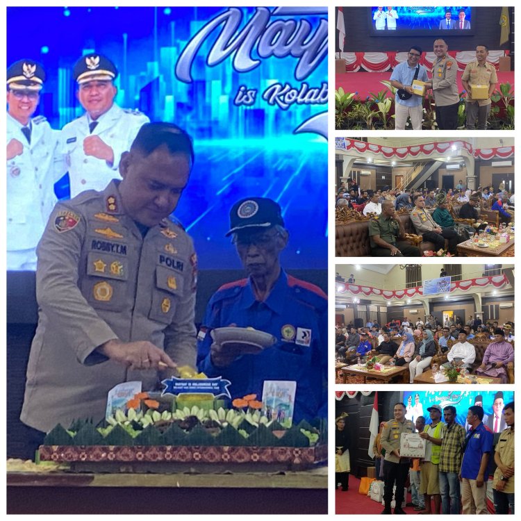Kapolres Karimun Kawal Langsung Peringatan Hari Buruh 2025