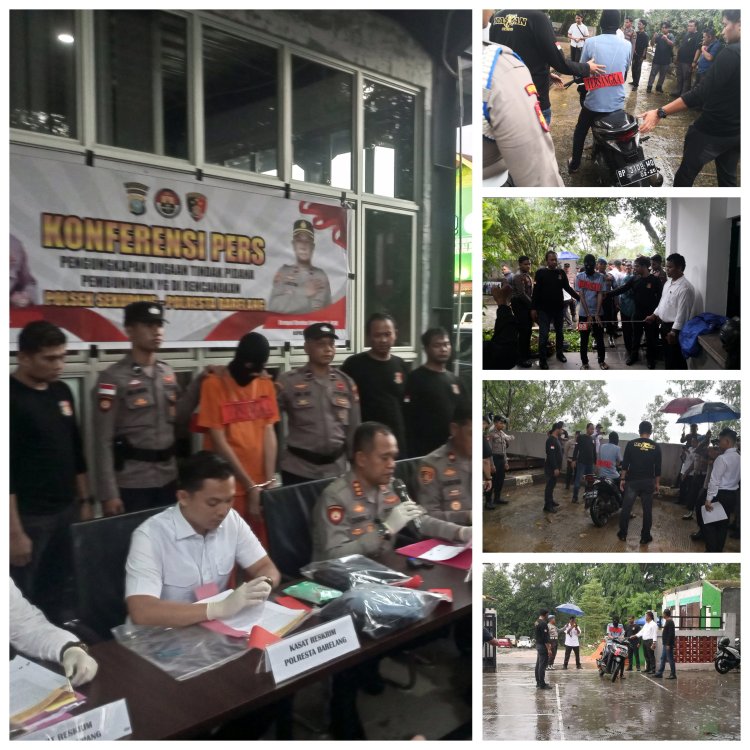 Rekonstruksi Kasus Pembunuhan Tenaga Honorer di Batam, Polresta Barelang Tegaskan Proses Sesuai Prosedur