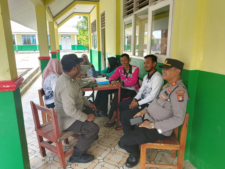 Kegiatan Polsek Balai Karimun: Jalin Kedekatan Lewat Curhat Kamtibmas di Desa Tulang