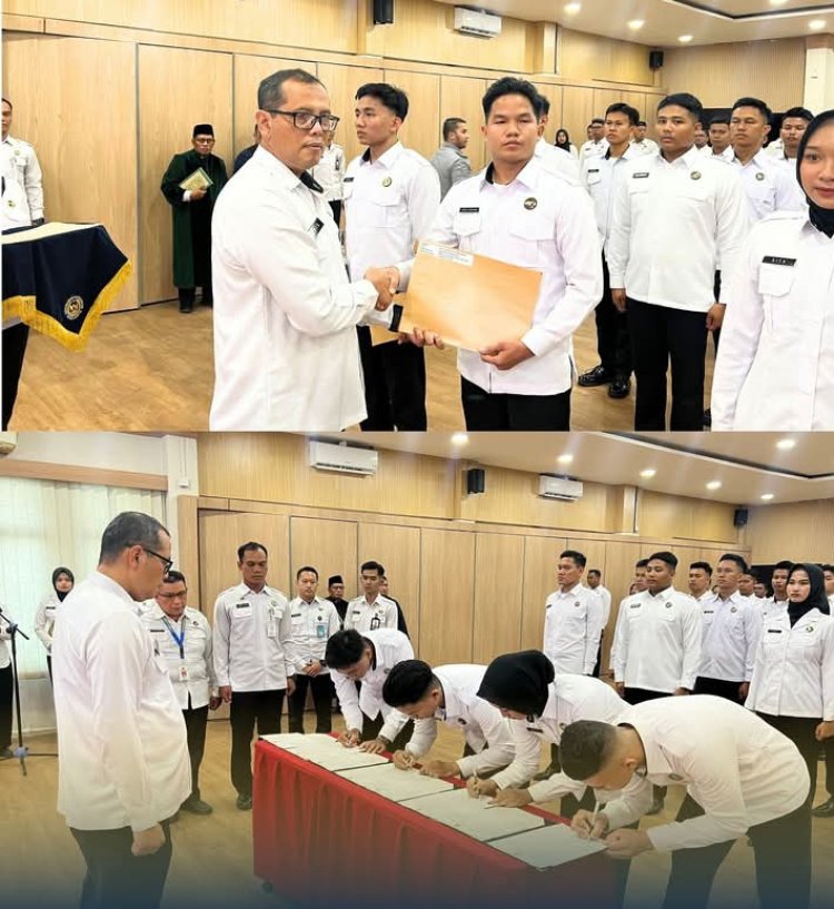 100% Sah, 3 CPNS Rutan Batam Resmi Sandang Status PNS