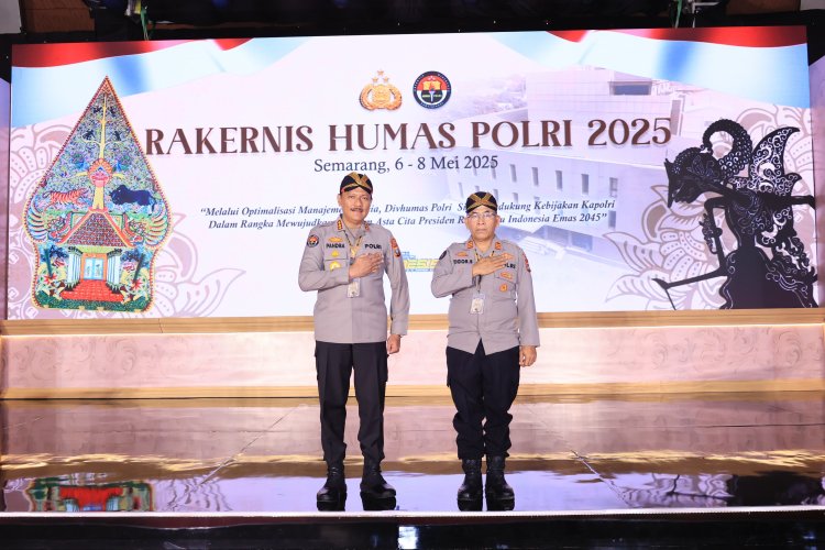 KABIDHUMAS POLDA KEPRI HADIRI RAKERNIS HUMAS POLRI TAHUN 2025
