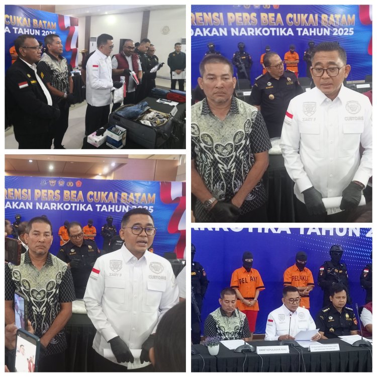 Bea Cukai Batam Gagalkan Penyelundupan 3 Kilo Sabu, Modus Koper Wisata