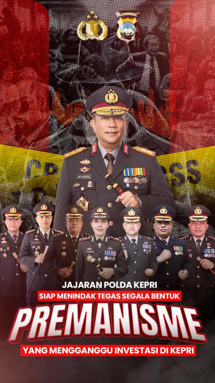 WASPADA! POLDA KEPRI GELAR OPERASI PEKAT SELIGI 2025, PREMANISME DAN PELAKU KEJAHATAN AKAN DITINDAK TEGAS