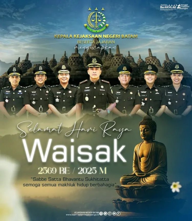 Dr. I Ketut Kasna Dedi dan Jajaran Ucapkan Selamat Hari Raya Waisak