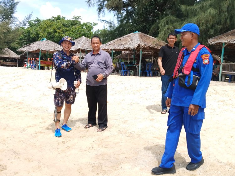 Patroli Perairan Libur Waisak, Satpolairud Amankan Pantai Ketam