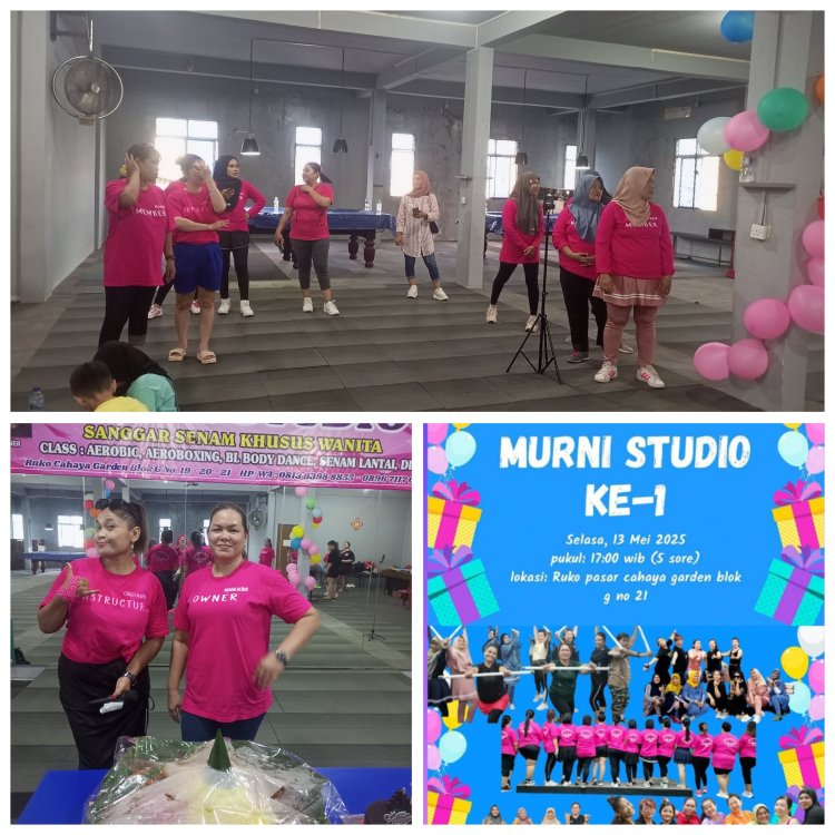 Perayaan HUT ke-1 Murni Studio Meriah dan Penuh Syukur