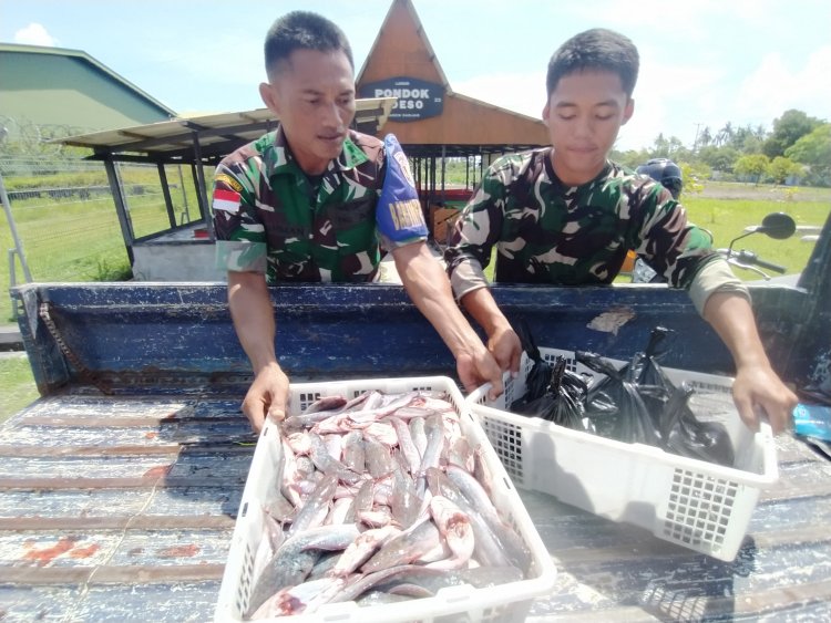 Panen Raya Lele di Lanud Raden Sadjad: Ketahanan Pangan Jadi Pilar Kemandirian