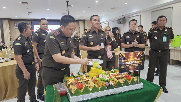Peringatan HUT Ke-74 PERSAJA, Kejari Batam Teguhkan Komitmen Penegakan Hukum
