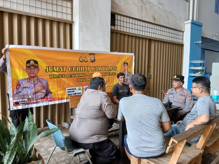 Kegiatan Jumat Curhat Polsek Bengkong: Perkuat Sinergi dan Cegah Gangguan Kamtibmas