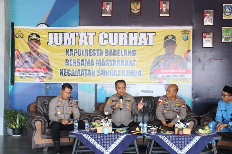 Jumat Curhat di Sei Beduk: Kapolresta Barelang Serap Aspirasi dan Perkuat Sinergi dengan Warga