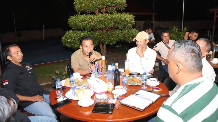 Kapolres Lingga Gelar Silaturahmi dan Temu Ramah Bersama Insan Pers Kabupaten Lingga