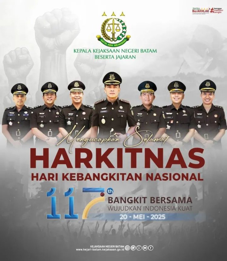 Kejaksaan Negeri Batam Peringati HARKITNAS ke-117, Serukan Semangat Persatuan dan Kebangkitan
