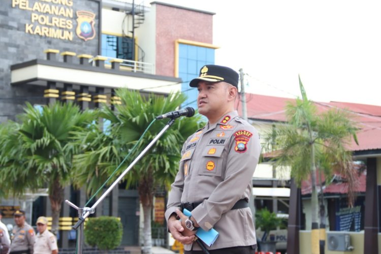 Semangat Nasionalisme Menggema di Polres Karimun dalam Upacara Hari Kebangkitan Nasional