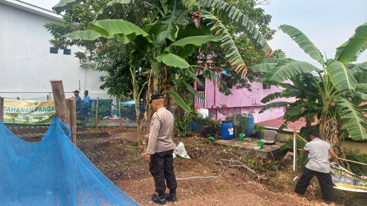 Dukung Program Asta Cita, Polsek Bulang Gerakkan Lahan Produktif Bersama Warga