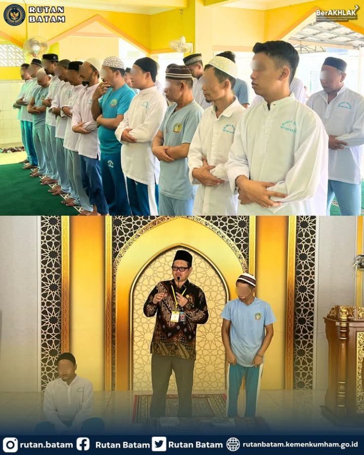 Hijrah Menuju Kebaikan di Balik Jeruji: Santri Rutan Batam Giat Dalami Ilmu Agama