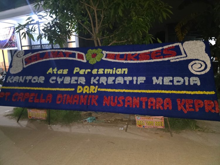 Ucapan Terima Kasih Redaksi Cyber Kreatif Media Batam24 kepada PT Capella Dinamik Nusantara