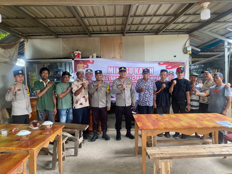 Polsek Batu Ampar Jalin Kedekatan dengan Warga Lewat Program Minggu Kasih