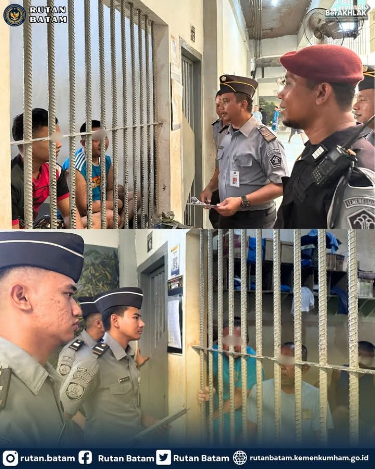 Rutan Batam Terapkan Program 3S untuk Ciptakan Layanan Humanis dan Lingkungan yang Kondusif