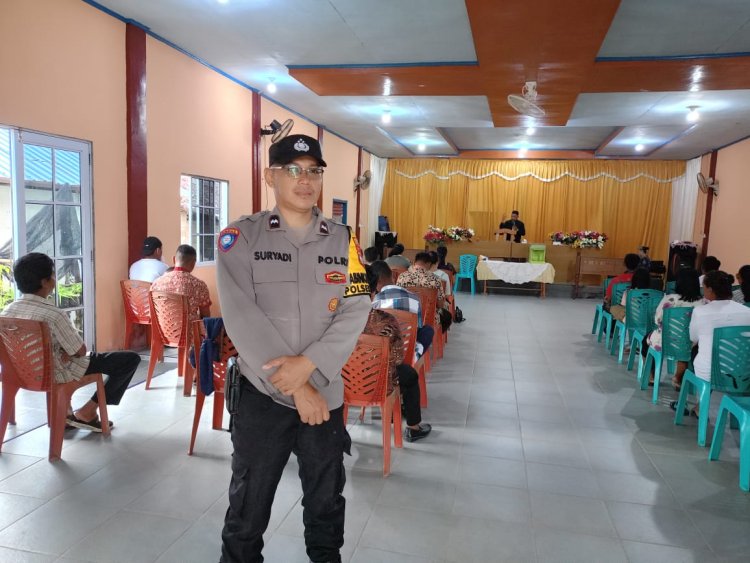 Pengamanan Ibadah Kenaikan Isa Al-Masih Berjalan Aman dan Kondusif di Karimun