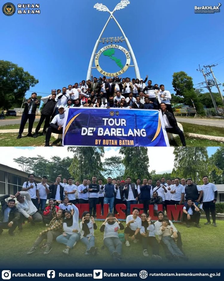 Rutan Batam Gelar Tour De’ Barelang untuk Tingkatkan Solidaritas dan Promosi Wisata Lokal