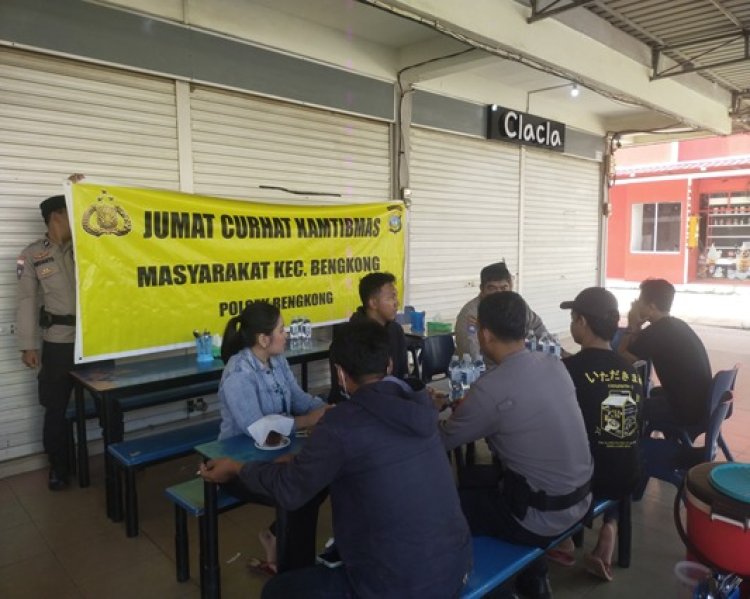 Jumat Curhat Polsek Bengkong, Warga Sampaikan Aspirasi dan Apresiasi