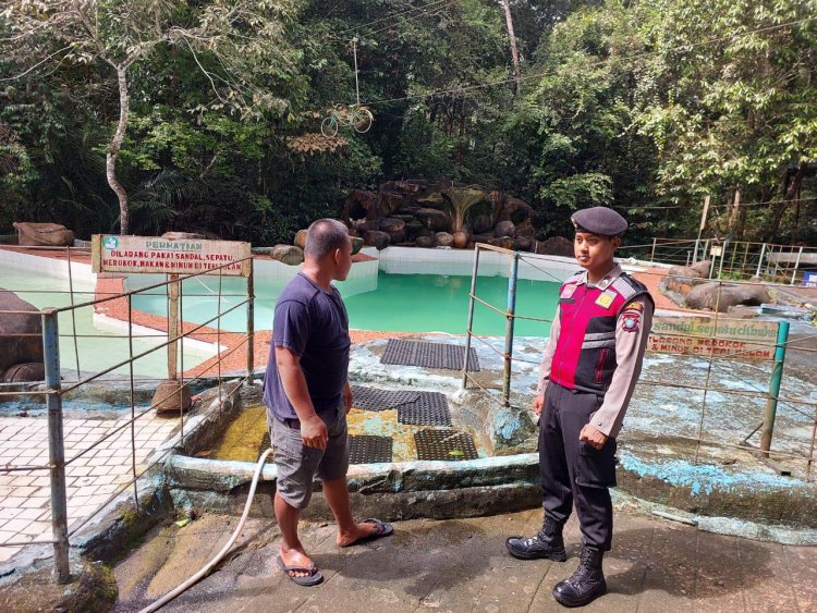Libur Panjang Polsek Batu Aji Tingkatkan Patroli Dan Pengamanan Wisata Hutan Mata Kucing