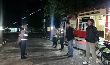 Polres Lingga dan Polsek Jajaran Gencarkan Patroli Cipkon, Wujudkan Lingga Aman dan Nyaman