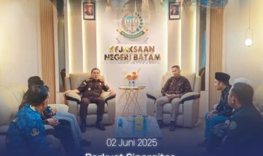 Perkuat Sinergitas, Kajari Batam Terima Kunjungan Ketua KPU Kota Batam