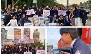 BEM Polibatam dan LAZ Batam Gelar Aksi Peduli Palestina, Galang Dana di Simpang Ramai Kota