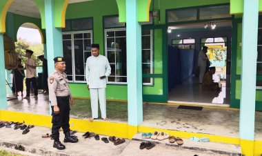 Polres Lingga Pastikan Keamanan Pelaksanaan Shalat Idul Adha 1446 H / 2025 M di Kabupaten Lingga