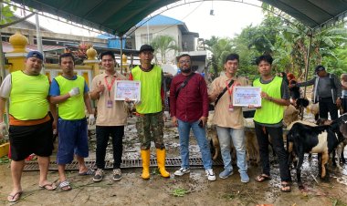 Capella Honda Kepri Berqurban di Masjid Quba Batam Center, Wujud Kepedulian Sosial di Idul Adha