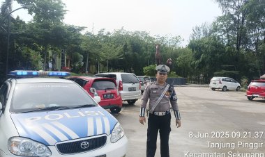 Sat Lantas  Polresta Barelang Antisipasi Kemacetan Lalu Lintas Di Tempat Obyek Wisata Libur Panjang Idul Adha 1446 H