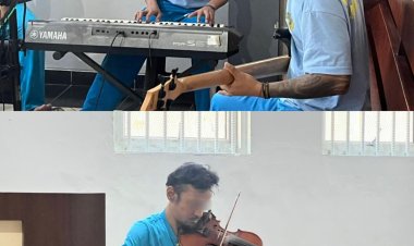 Nada-Nada Harapan di Balik Jeruji, Rutan Batam Kembangkan Bakat Musik Warga Binaan